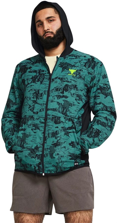 Under Armour Олимпийка Pjt Rck Iso Tide Hybrid Jkt 1383215-449-lst