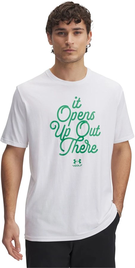 Under Armour Футболка UA M 60/40S Golf Open Up SS 1390182-100-lst