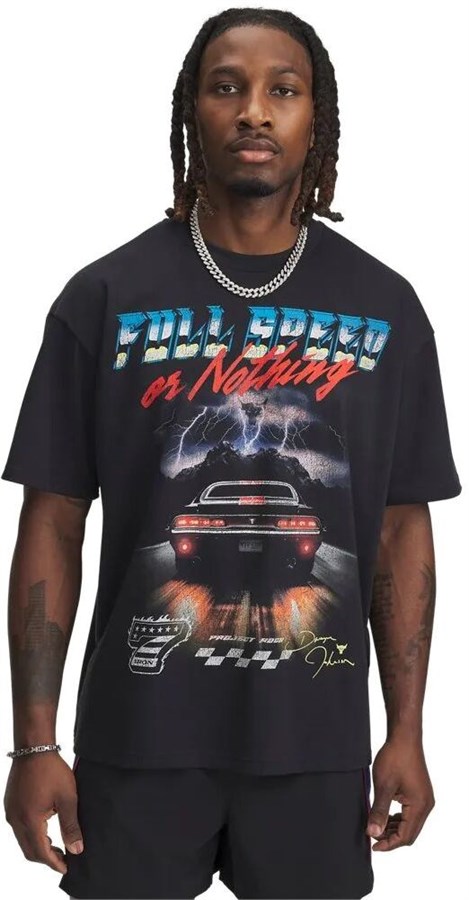 Under Armour Футболка Pjt Rck Hwt Ss 1389934-001-lst