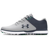 Under Armour Cushioned Abrasion-Resistant Slip-Resistant Low-Top Golf Shoes Men's Gray 3025381-104