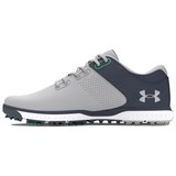 Under Armour Cushioned Abrasion-Resistant Slip-Resistant Low-Top Golf Shoes Men's Gray 3025381-104