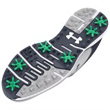 Under Armour Cushioned Abrasion-Resistant Slip-Resistant Low-Top Golf Shoes Men's Gray 3025381-104