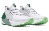 Under Armour Phantom Le Wear-resistant And Lightweight Low-Top Golf Shoes Men's White Green 3027379-100