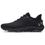 Under Armour UA Drive Pro Golf Anti-Slip Wear-Resistant Low-Top Golf Shoes Men's Black Green 3026918-002