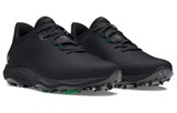 Under Armour UA Drive Pro Golf Anti-Slip Wear-Resistant Low-Top Golf Shoes Men's Black Green 3026918-002