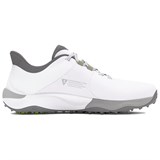 Under Armour UA Drive Pro Spikeless Golf Anti-Slip Wear-Resistant Low-Top Golf Shoes Men's White Gray 3026920-100