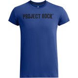 Under Armour ProjectRock Hard At Work T Shirt Men's Tech Blue/Black 1386906-432
