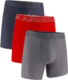 Under Armour Трусы (3 шт) UA PERFORMANCE TECH - SOLID 6" 3PK 1383878-044-lst