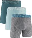 Under Armour Трусы (3 шт) UA PERFORMANCE TECH - SOLID 6" 3PK 1383878-477-lst