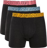 Under Armour Трусы (3 шт) UA PERFORMANCE COTTON - SOLID 6" 3PK 1383889-006-lst