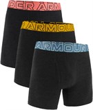Under Armour Трусы (3 шт) UA PERFORMANCE COTTON - SOLID 6" 3PK 1383889-006-lst