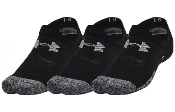 Under Armour Ankle Socks Men's 3 Pack Black 1370076-001