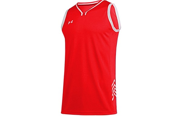 Under Armour Basketball Jerseys Men Red 21500104-600