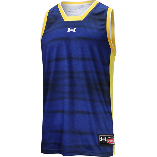 Under Armour Basketball Jerseys Men Royal Blue 22500103-400