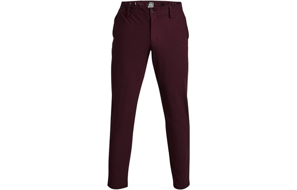 Under Armour Casual Pants Men Burgundy 1379732-600