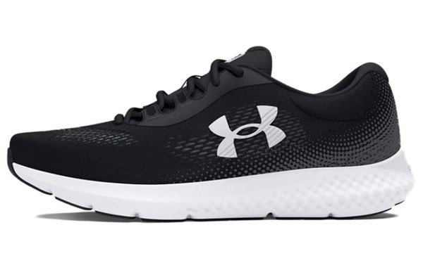 Under Armour Charged Rogue 4 4E Wide 'Black White' 3027004-001