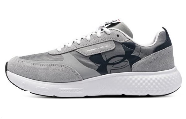 Under Armour Decoy Lu Anti Slip Wear Resistant Low Top Running Shoes Men's Gray 3028612-100