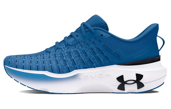 Under Armour Infinite Elite Cushioning Anti Slip And Wear Resistant Low Top Running Shoes Men's Blue White 3027189-400