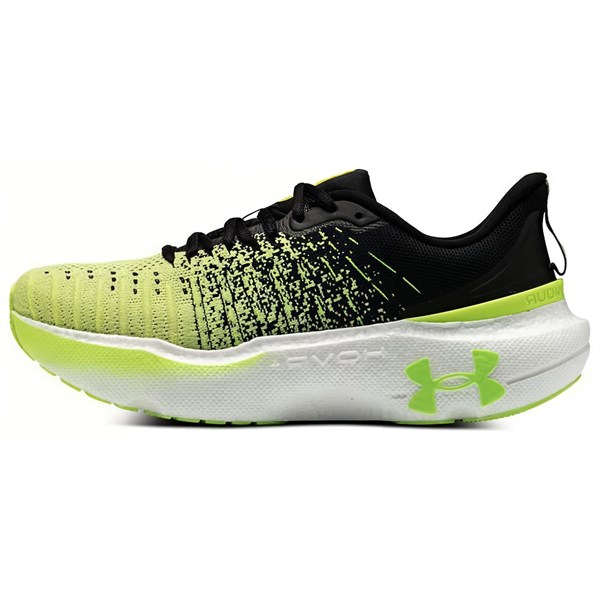 Under Armour Infinite Elite Low Top Casual Running Shoes Men's Black Yellow 3027189-002