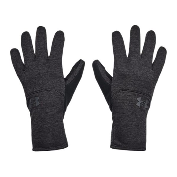 Under Armour Polyester Knit Gloves Men's Black 1365958-001