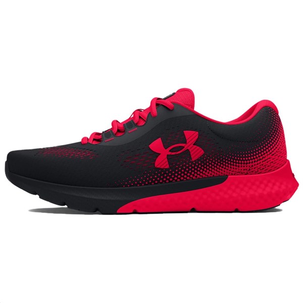 Under Armour Slip-Resistant Low-Top Running Shoes Men's Black Red 3026998-003