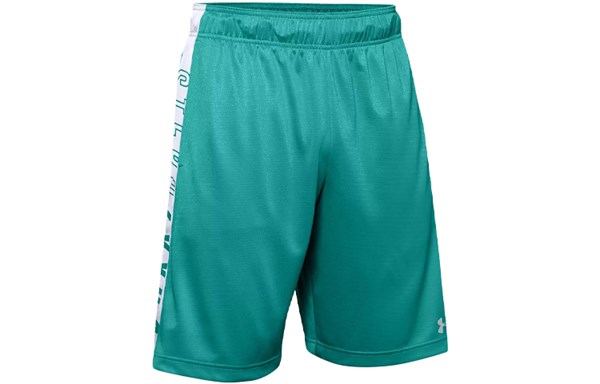 Under Armour Wordmark Basketball Shorts Men Green 1350993-454