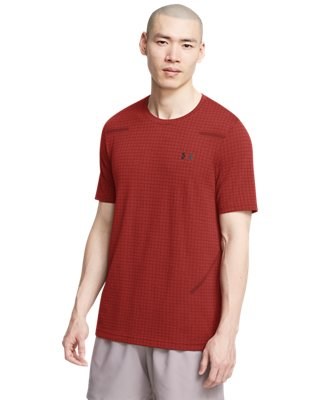 UA Seamless GridShort Sleeve 1376921-840