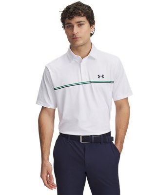 UA Playoff 3.0 StripePolo 1378676-103