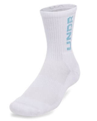 UA 3-MakerUnisex 3-Pack Mid-Crew Socks 1373084-103