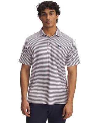 UA Playoff 3.0 StripePolo 1378676-648