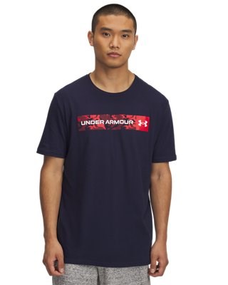 UA Camo Chest StripeShort Sleeve 1376830-411