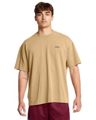 UA Heavyweight Logo WashOversized Short Sleeve 1389147-263