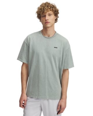 UA Heavyweight Logo WashOversized Short Sleeve 1389147-348