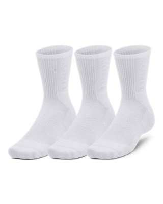 UA 3-MakerUnisex 3-Pack Mid-Crew Socks 1373084-100