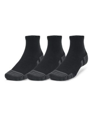 UA Performance TechUnisex 3-Pack Quarter Socks 1379510-001