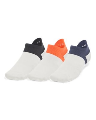 UA ArmourDry® Run LiteUnisex 3-Pack No Show Tab Socks 1386237-114