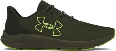 Under Armour Charged Pursuit 3 Wear resistant And Lightweight Low Top Running Shoes Men's Green 3026518-301