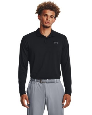 UA MatchplayLong Sleeve Polo 1379728-001