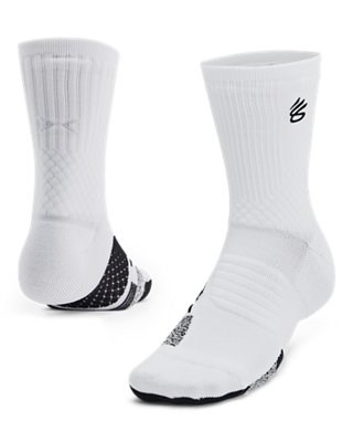 Curry ArmourDry™ PlaymakerUnisex Mid-Crew Socks 1376231-102