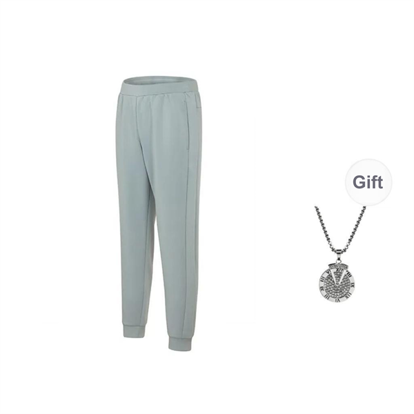 Under Armour Sportstyle Casual Pants Men's Medium Gray Comes With Necklace pz--4420317024050097662