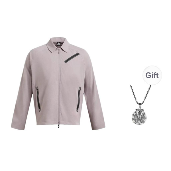 Under Armour Unstoppable Jackets Coats Men's Lipstick Carp Gray Comes With Necklace pz--6280024968248341718