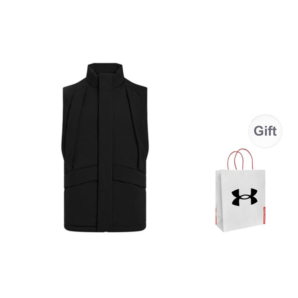 Under Armour Vest Men's Black Shopping Bag Included pz--3664671573852465945