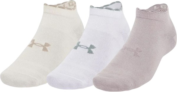 Under Armour Носки (3 пары) UA Essential Low Cut 3pk 1382958-009-lst