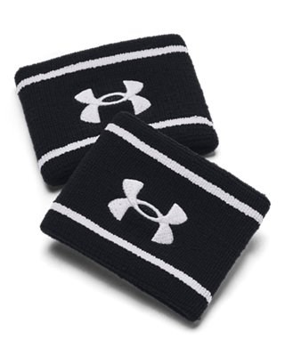 UA Striped Performance TerryUnisex 2-Pack Wristbands 1373119-001