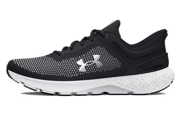 Under Armour Charged Escape 4 Knit Shoes 'Black White' 3026521-001