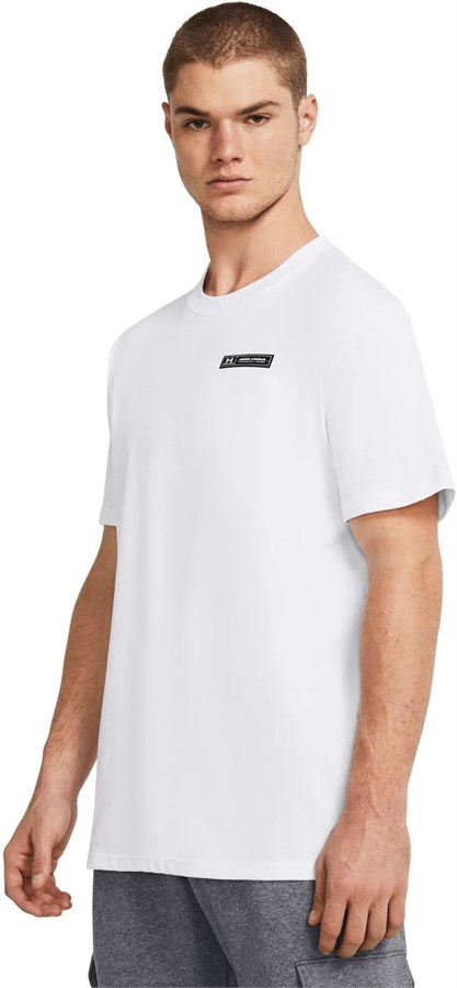 Under Armour Футболка Ua Hw Armour Label Ss 1382831-100-lst