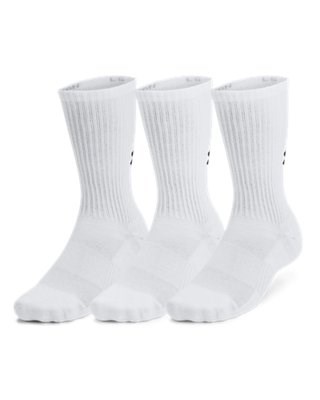 UA Training CottonUnisex 3-Pack Crew Socks 1386311-100