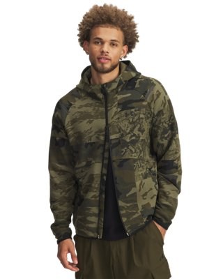 UA Unstoppable Fleece CamoFull Zip 6005683-390
