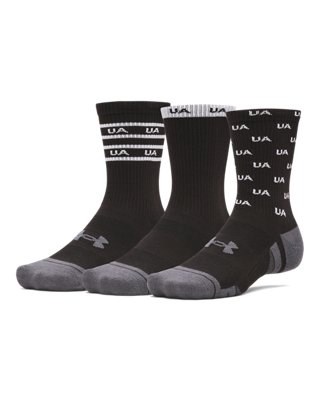 UA Performance Tech™Unisex 3-Pack Crew Socks 1379515-004