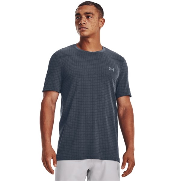 Футболка  UA Seamless Grid SS 1376921-044-1